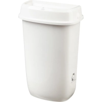 Контейнер для мусора (корзина) Luscan Prof Etalon 12л белый 151041
