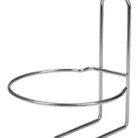 Подвес для кашпо настенный d=16 см, хром "Одиночка"