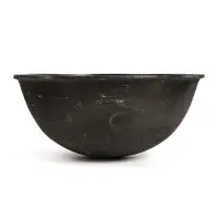 Казан, 8 л, круглое дно, алюминиевая крышка, чугун