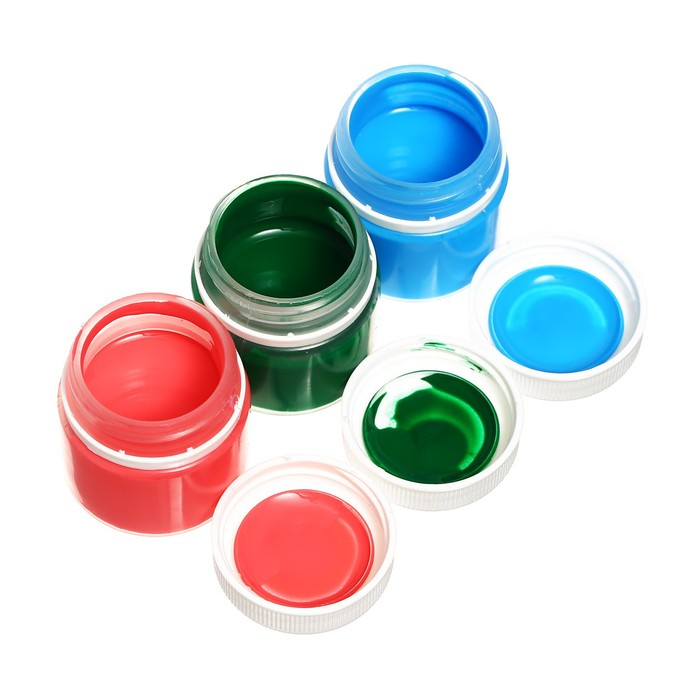 Краска по ткани, набор 16 цветов х 15 мл, ЗХК  Краска по ткани, набор 16 цветов х 15 мл, ЗХК "Я - Художник!", акриловая на водной основе (228411819)