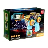 Генератор мыльных пузырей "Крутая тачка", световые эффекты, работает от батареек Генератор мыльных пузырей "Крутая тачка", световые эффекты, работает от батареек