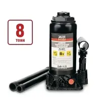 Домкрат гидравлический AVS HJ-B8T, 8т, 200-405мм. с клапаном (сумка, ремкомплект)