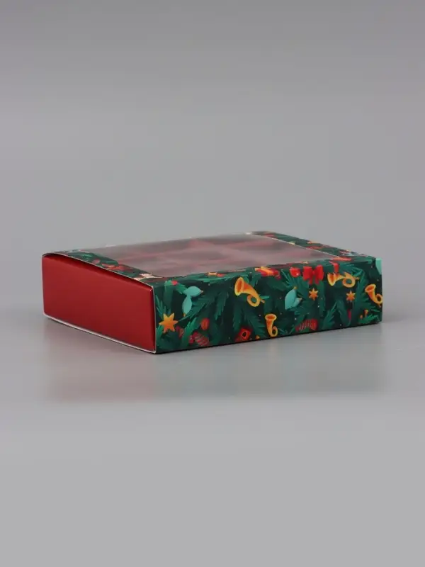 Коробка подарочная для 9 конфет &laquo;Игрушки&raquo; 14.5&times;14.5&times;3.5 см