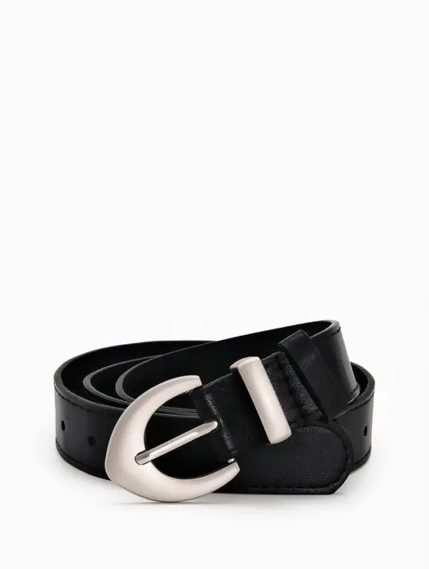 Ремень жен 05-01-02-01, Июнь2506, 3*0,3*110 см, без винта, пряж мат металл, 1 прокол, черный 10903 Ремень жен 05-01-02-01, Июнь2506, 3*0,3*110 см, без винта, пряж мат металл, 1 прокол, черный 10903