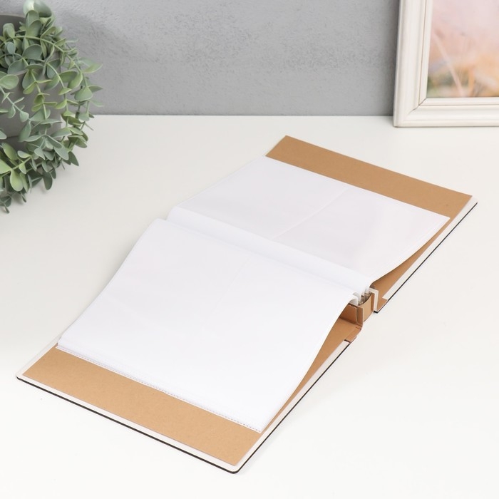 Фотоальбом на 100 фото 10х15 см  Фотоальбом на 100 фото 10х15 см "Крупные цветы с зелеными листьями" 22х4х23 см