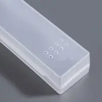 Бокс для хранения мелочей, 3.1&times;18.9&times;2.2 см, прозрачный