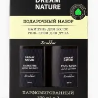 Подарочный набор женский DREAM NATURE Drakkar: шампунь и гель-крем для душа по 330 мл