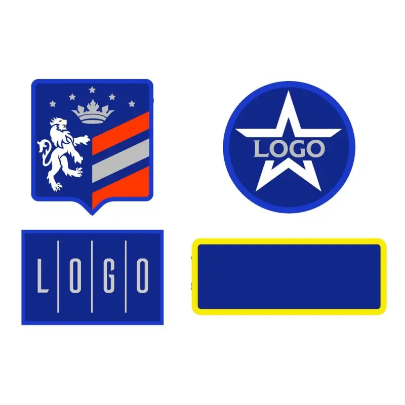 Шеврон из габардина Gabo M, синий Шеврон из габардина Gabo M, синий