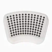 Табурет-подставка детская, для ног, антискользящая., белая, серая