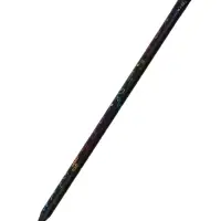 Карандаш чернографитный Calligrata, НВ, с ластиком, круглый, пластиковый, чёрный корпус с рисунком