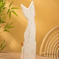 Сувенир &laquo;Кошка&raquo;, 60&times;14&times;6 см, дерево, МИКС