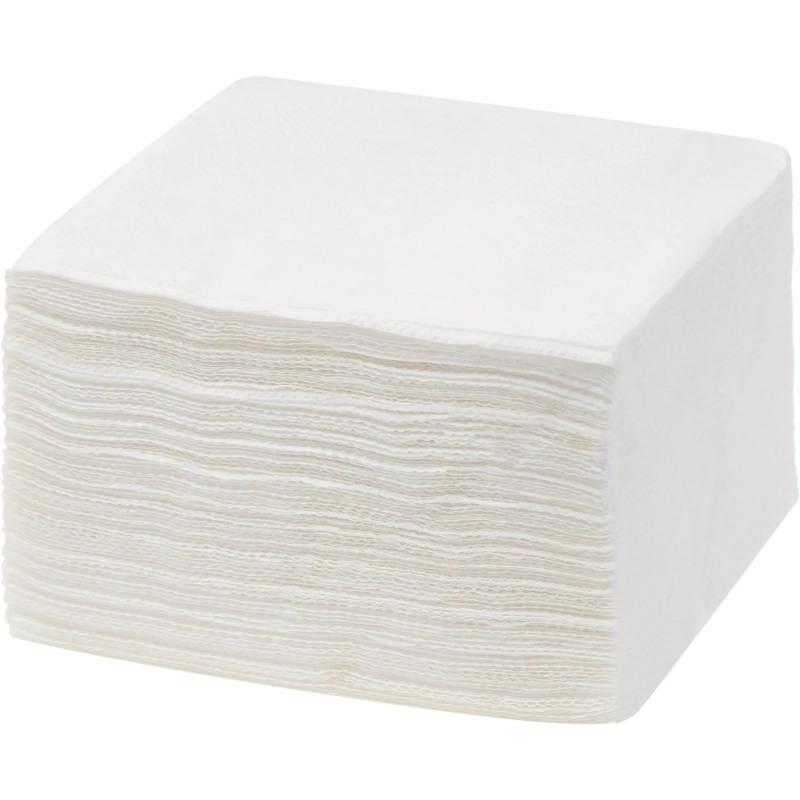 Салфетки бумажные Plushe Standart 24х24см 1сл 100шт/уп