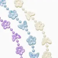 Бусы детские Выбражулька «Бабочки», 40 см, цвет МИКС Бусы детские Выбражулька «Бабочки», 40 см, цвет МИКС