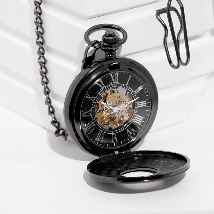 Часы карманные, механические Часы карманные, механические "Классика" d циферблата 3.7 см