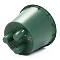 Кашпо со вставкой 7,8 л d28 см h25,5 см РАМОНА нефритовый,