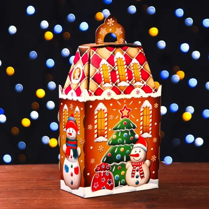 Подарочная коробка«Пряничный» 14.6×8.2×32 см Подарочная коробка«Пряничный» 14.6×8.2×32 см