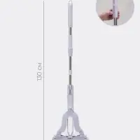 Швабра со складным отжимом PVA Future Alp Edelweiss, насадка Elastic