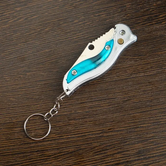 Нож перочинный складной Нож перочинный складной "Тигровый-2" 10,7см, клинок 45мм/1,2мм, микс