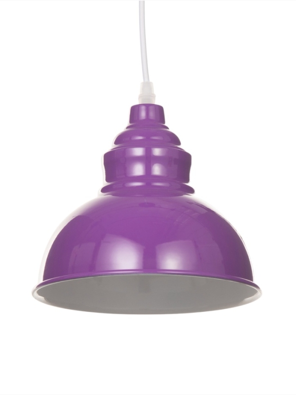 Светильник Paul 1х40Вт Е27 пр-1м темно-фиолетовый 20х20х17,5см Светильник Paul 1х40Вт Е27 пр-1м темно-фиолетовый 20х20х17,5см