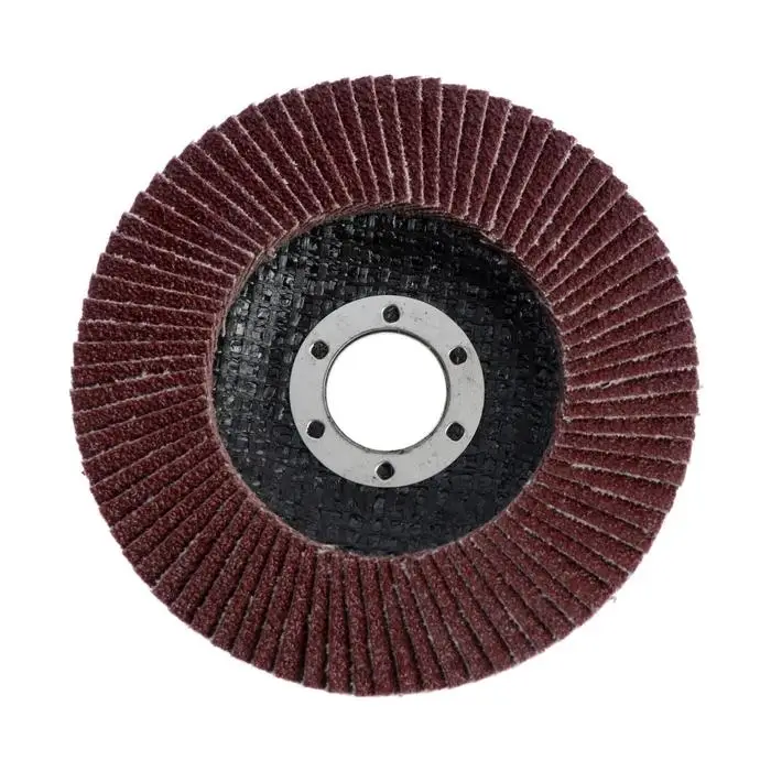 Круг лепестковый торцевой ТУНДРА, 115&times;22 мм, Р60