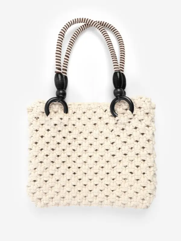 Ручки для сумки, 2 шт., вощёный шнур, 46&plusmn;1&times;4.5 см, чёрные