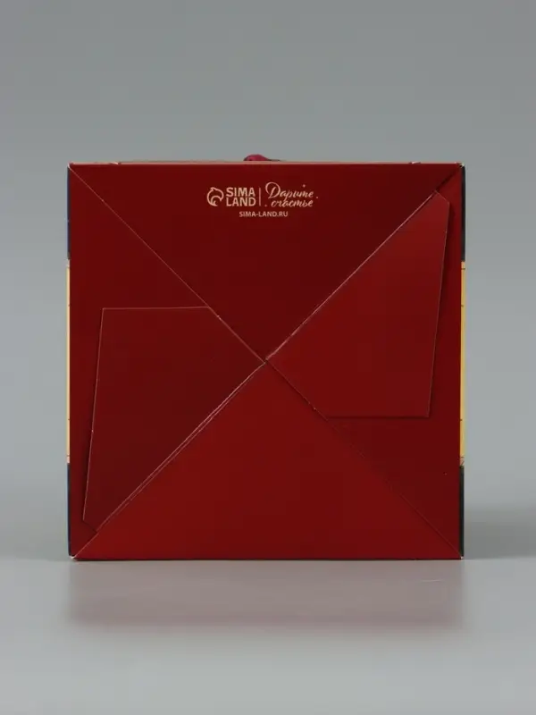Коробки подарочные, набор 3 шт. &laquo;С новым годом&raquo;, 15&times;15&times;15 см