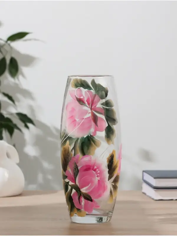 Ваза &laquo;Пышные цветы&raquo;, 7.5&times;11&times;26 см, стекло