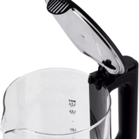 Чайник HYK-G8808 1,7л 2200Вт черный (стекло)