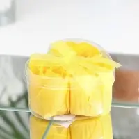 Мыльные розы, жёлтые, набор 3 шт.