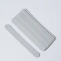 Сменные файлы для пилки, на вспененной основе, прямые, 180 грит, 18 см, фасовка 10 шт, серые Сменные файлы для пилки, на вспененной основе, прямые, 180 грит, 18 см, фасовка 10 шт, серые