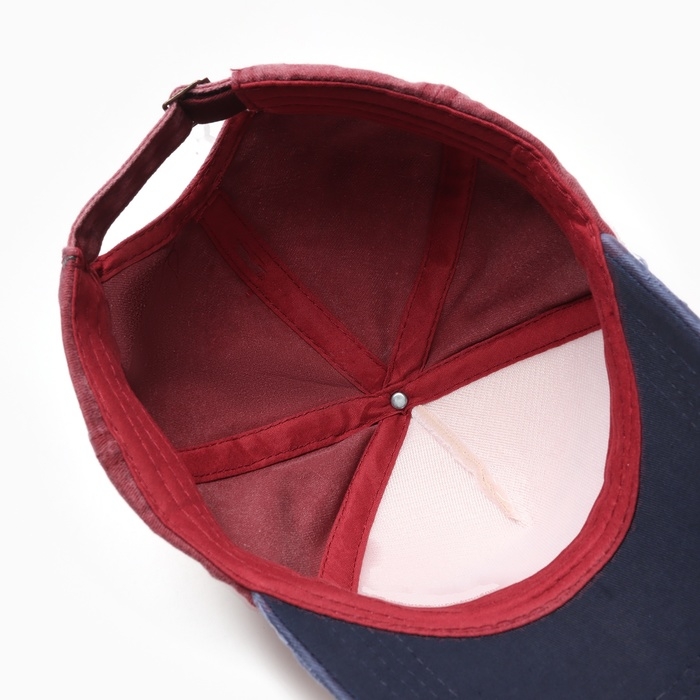 Кепка мужская MINAKU Кепка мужская MINAKU "IBIZA", цвет малиновый, размер 56-58