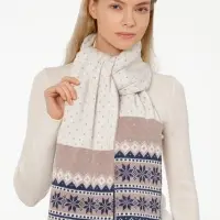 Шарф Joyful на заказ, XL, полушерсть