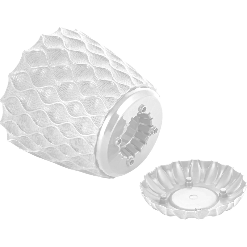 Горшок д/цветов Wave 2,5л,D175мм,белоснежный жасмин IG650210048