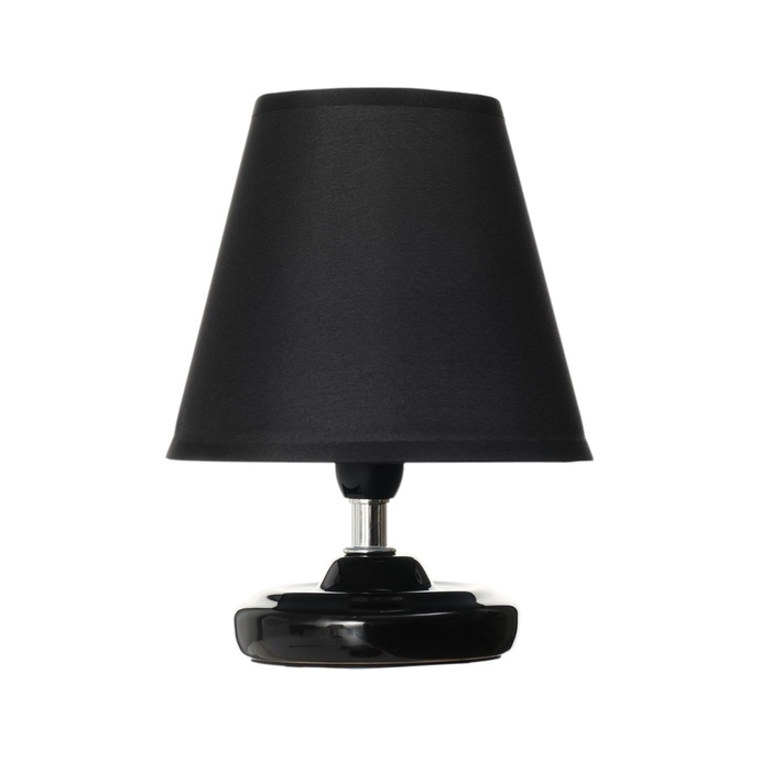 Лампа настольная Лампа настольная "Мини" 1х40Вт Е14 черный 15х15х20см МОДЕЛЬ: 3133993