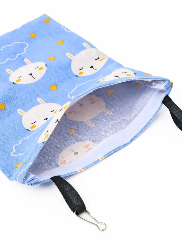 Сенник - кормушка для грызунов, подвесной, 29 х 25 см, синий