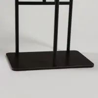 Подставка для цветов Greengo, 8 полок, 36&times;23&times;136 см, напольная, каркас металл, полки МДФ, чёрная