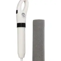 Вантуз пневматический ZEIN, 3 насадки, датчик давления, ручной насос