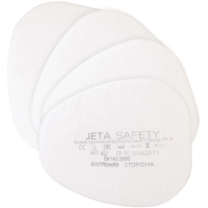 Фильтр противоаэрозольный Jeta Safety 6021 марка P1 R (6021) 4 шт/уп