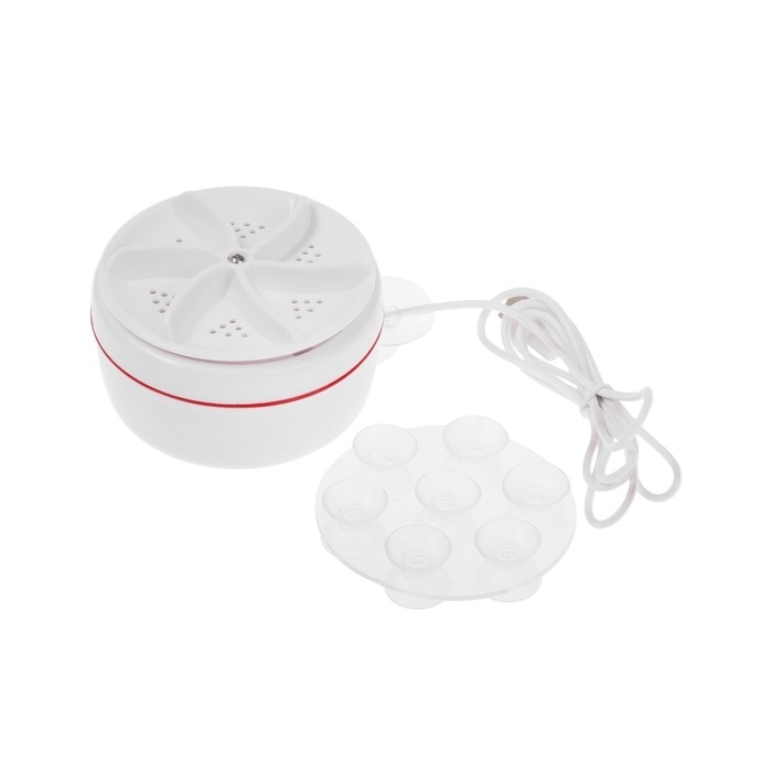 Портативная мини-стиральная машина с присосками LWM-01, компактная, белая Портативная мини-стиральная машина с присосками LWM-01, компактная, белая