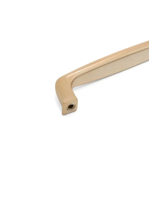 Ручка-скоба мебельная ТУНДРА РС192GP, м/о 96 мм, цвет золото