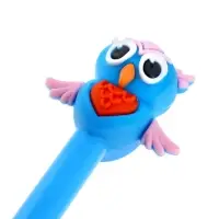 Ручка гелевая-прикол МИКС Сова