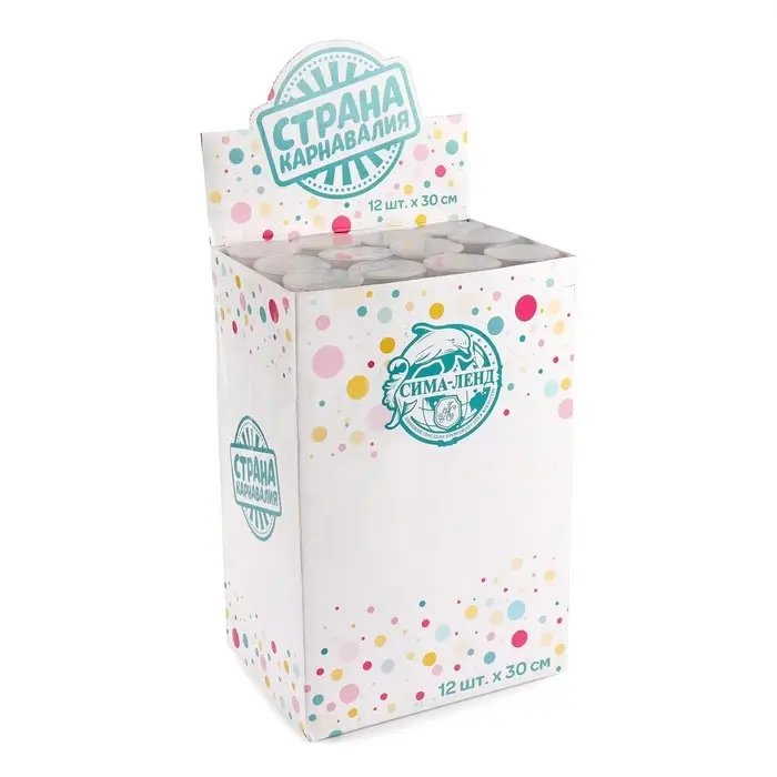 Хлопушка пневматическая «Люблю тебя» 28 см