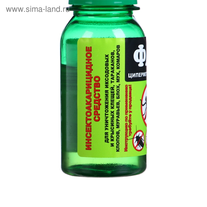 Концентрат эмульсии от насекомых "Циперметрин" 25%, 50 мл