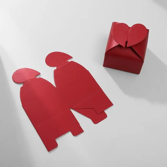 Коробочка подарочная складная «Любовь» 6×6×4, МИКС Коробочка подарочная складная «Любовь» 6×6×4, МИКС