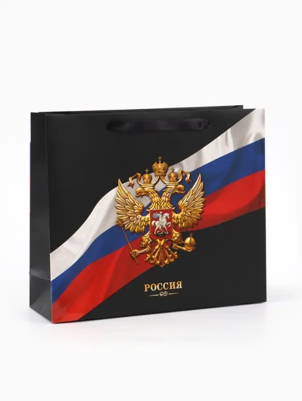 Пакет подарочный, упаковка, &laquo;Россия&raquo;, 32&times;26&times;12 см