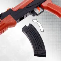 Автомат &laquo;АК-47&raquo;, стреляет присосками и шариками