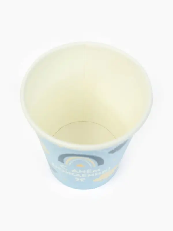 Стакан одноразовый бумажный «С Днём рождения», голубой, 250мл