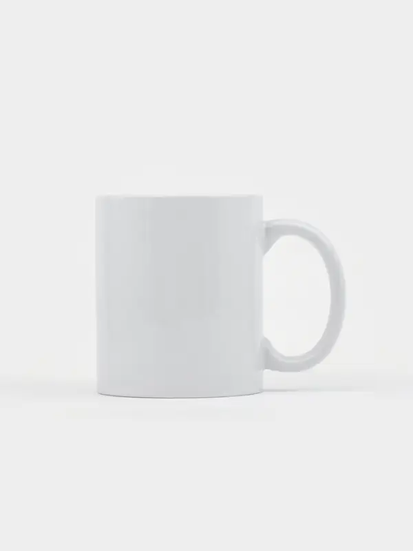 Кружка под сублимацию, под нанесение, 320 мл, керамика, белая