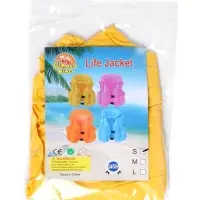 Жилет для плавания, размер S, цвет желтый