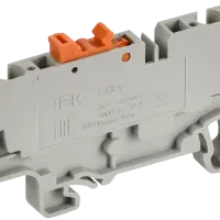 ARMAFIX Клемма пружинная с ножевым размыкателем CXK4 IEK